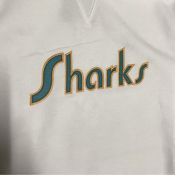 BNWT Fanatics San Jose Sharks Reverse Retro 2.0 Hoodie Sz M - Picture 3 of 5